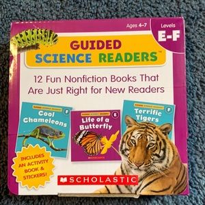Scholastic Guided Science Readers - Levels E-F